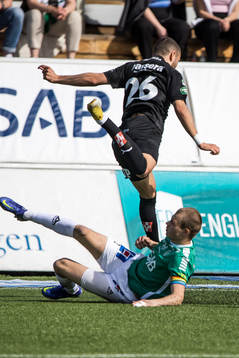 Jönköpings Malkom Moenza och Brages Alexander Zetterström