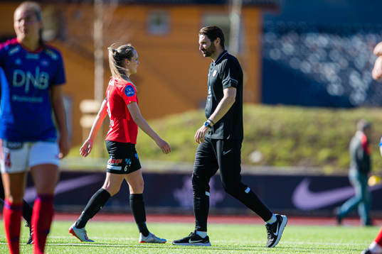 Øyvind Nordtveit, head coach of Arna-Bjørnar, looks