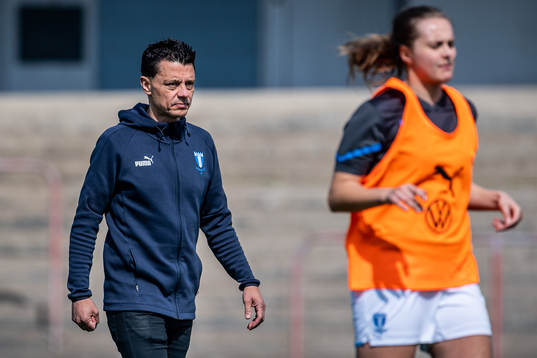 Malmö FFs tränare Fredrik Jahnfors