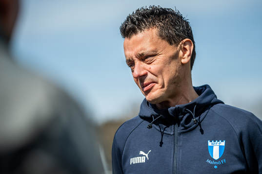 Malmö FFs tränare Fredrik Jahnfors