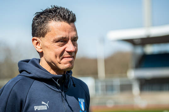 Malmö FFs tränare Fredrik Jahnfors