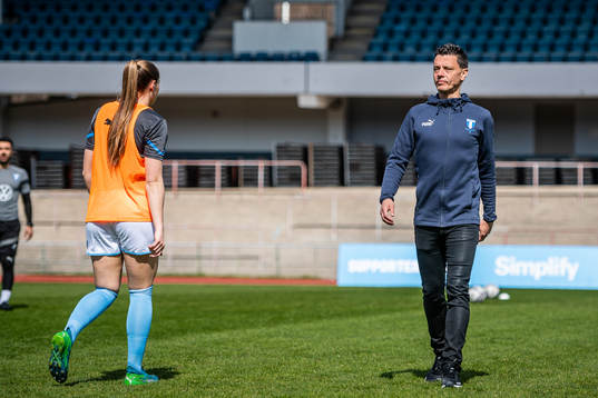 Malmö FFs tränare Fredrik Jahnfors