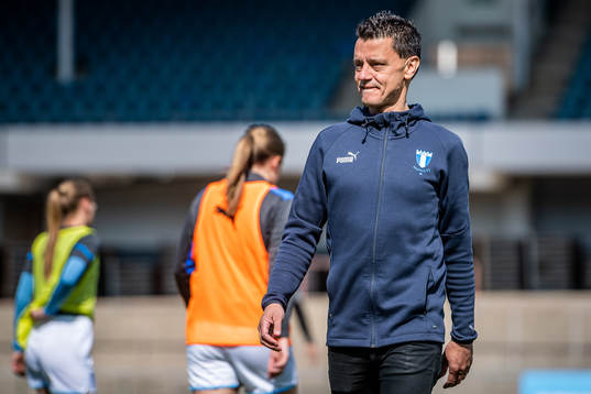 Malmö FFs tränare Fredrik Jahnfors