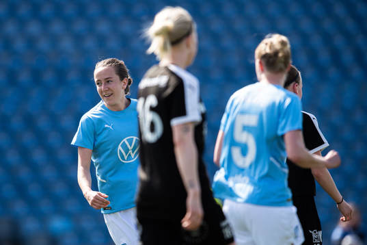 Malmö FFs Anna Plantin jublar
