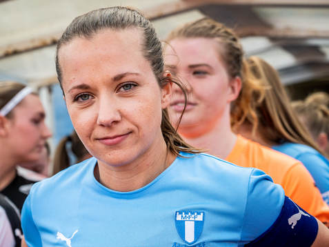 Malmö FFs Cornelia Lindgren