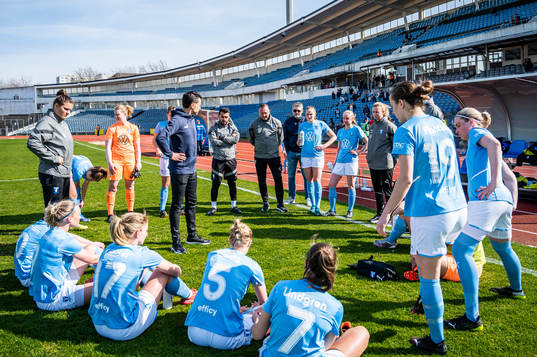 Malmö FFs spelare samlas