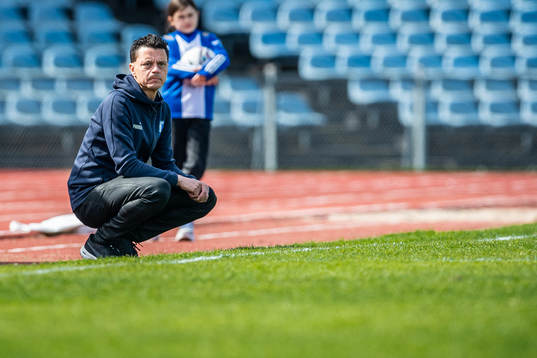 Malmö FFs tränare Fredrik Jahnfors