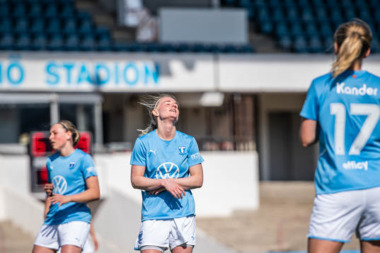 Malmö FFs Melina Skarström deppar