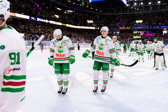 Rögles Mattias Sjögren och Adam Edström deppar