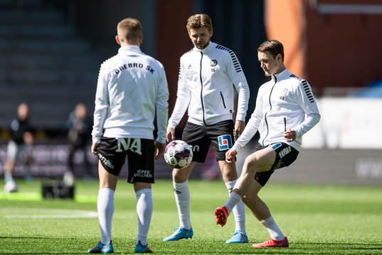 Örebros Niclas Bergmark och Noel Milleskog