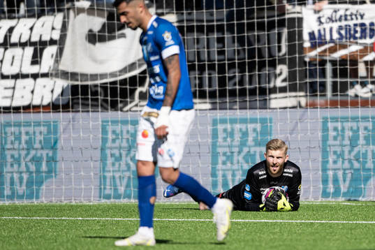 Norrbys målvakt Anton Cajtoft