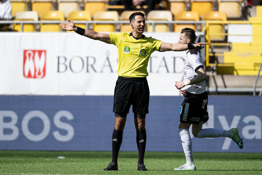 under fotbollsmatchen i Superettan mellan Norrby och Örebro
