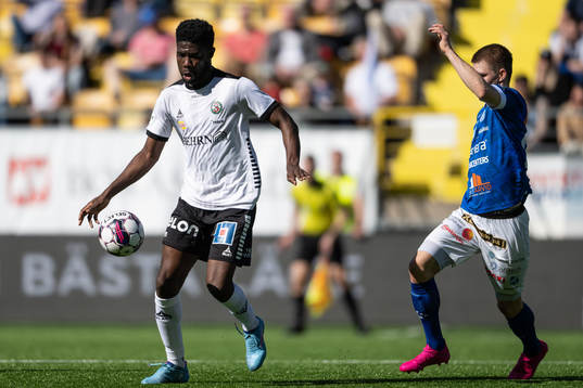 under fotbollsmatchen i Superettan mellan Norrby och Örebro
