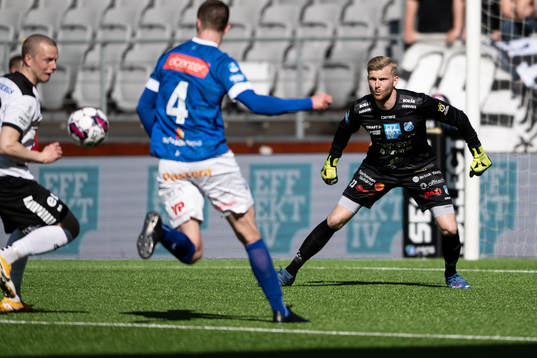 Norrbys målvakt Anton Cajtoft