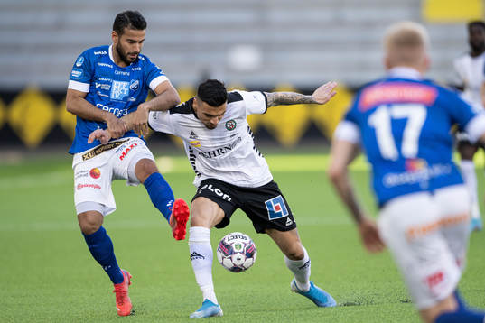 Norrbys Christian Rubio Sivodedov och Örebros Ahmed Yasin