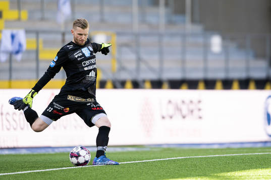 Norrbys målvakt Anton Cajtoft