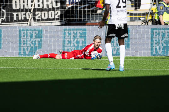Örebros målvakt William Eskelinen