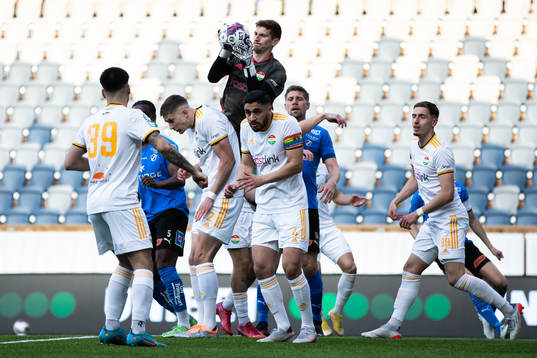 Dalkurds målvakt Bobby Allain