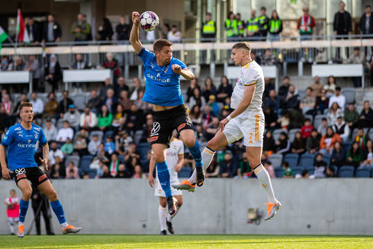 Halmstads Mikael Boman och Dalkurds Sigitas Olberkisunder