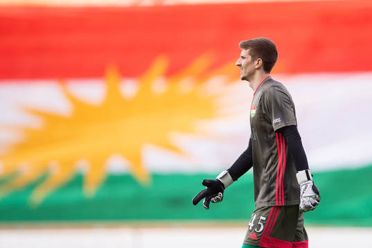 Dalkurds målvakt Bobby Allain