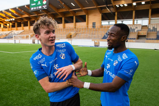 Halmstads Alexander Johansson och Sadat Karim