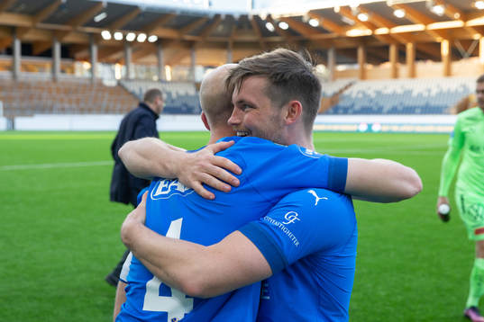 Halmstads Jonathan Svedberg och Andreas Johansson