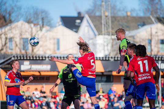 Sivert Heltne Nilsen of Brann missing a chance to score