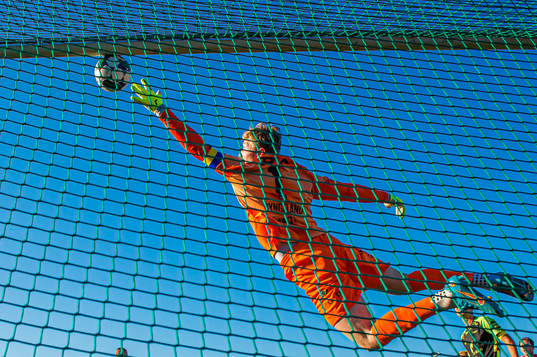 Goalkeeper Mathias Lønne Dyngeland of Brann
