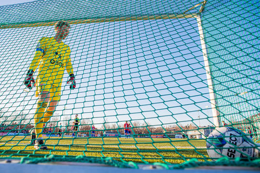 Goalkeeper Lars Martin Kvarekvål of Skeid looks dejected