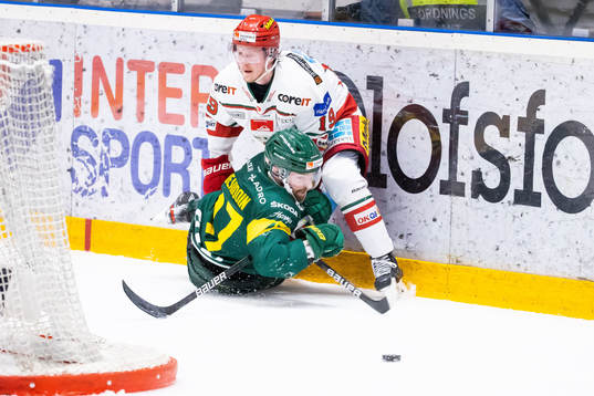 Modos Erik Karlsson och Björklövens Charles David Beaudoin