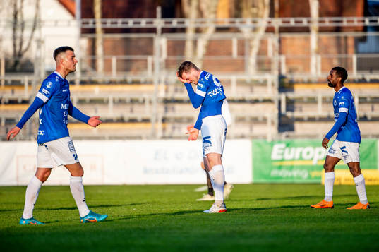 Trelleborgs Nicolas Mortensen deppar