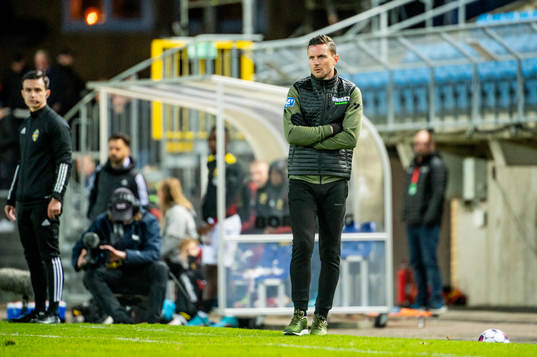 Trelleborgs tränare Kristian Haynes