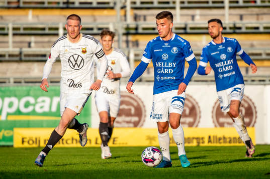 Trelleborgs Haris Brkic mot Östersunds Ludvig Fritzson
