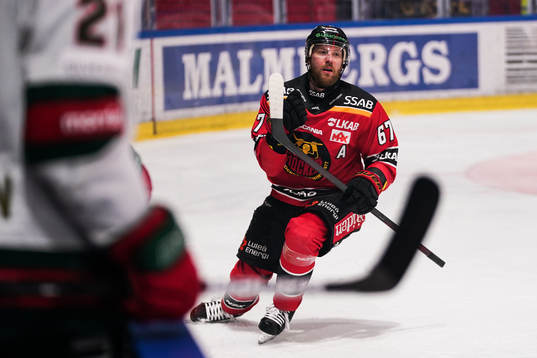 Luleås Linus Omark jublar