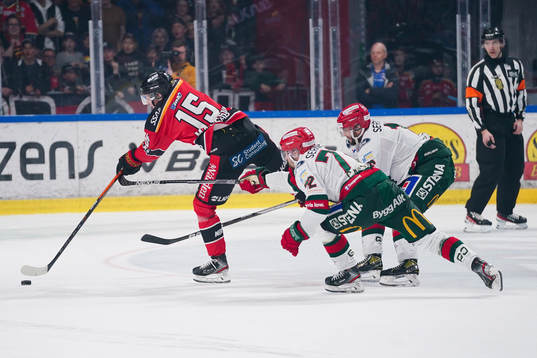 Luleås Carl Mattsson och Frölundas Patrik Carlsson