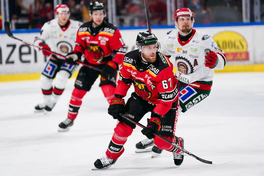 Luleås Linus Omark och Nicklas Lasu