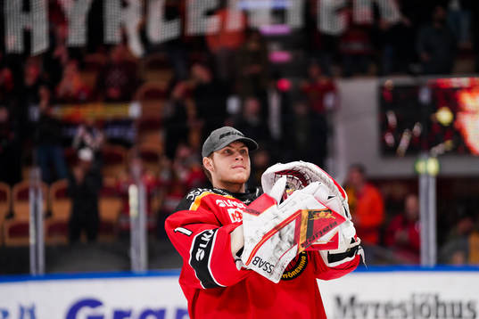 Luleås målvakt Jesper Wallstedt