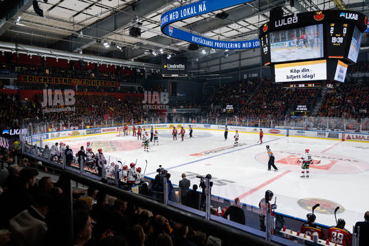 Vy över arenan