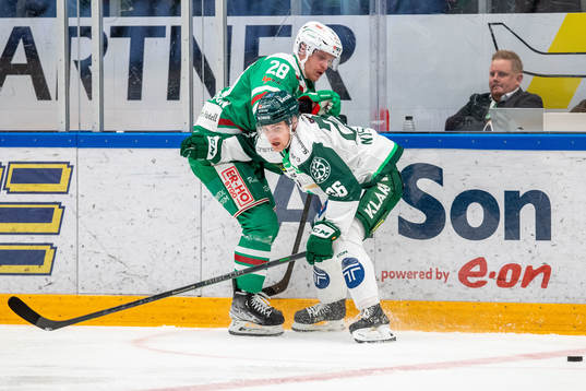 Rögles Anton Bengtsson och Färjestads Joel Nyström