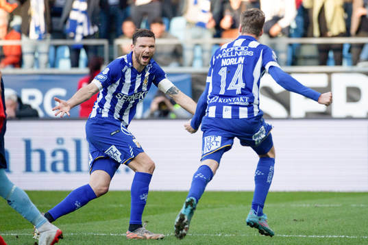 IFK Göteborgs Marcus Berg jublar