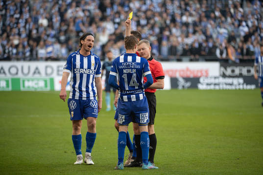 IFK Göteborgs Gustaf Norlin varnas