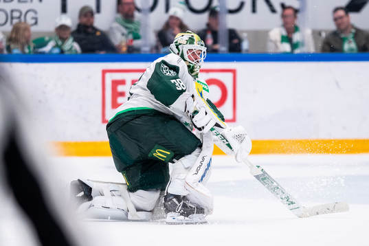 Färjestads målvakt Dominik Furch