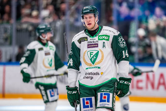 Färjestads Victor Ejdsell deppar