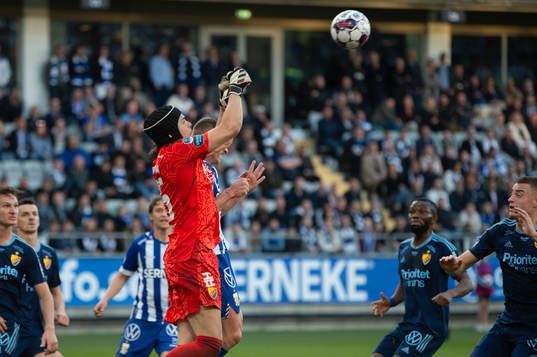 Djurgårdens målvakt Jacob Widell Zetterström