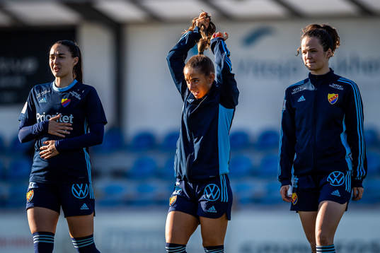 Djurgårdens Lova Lundin, Tilde Lindwall och Julia