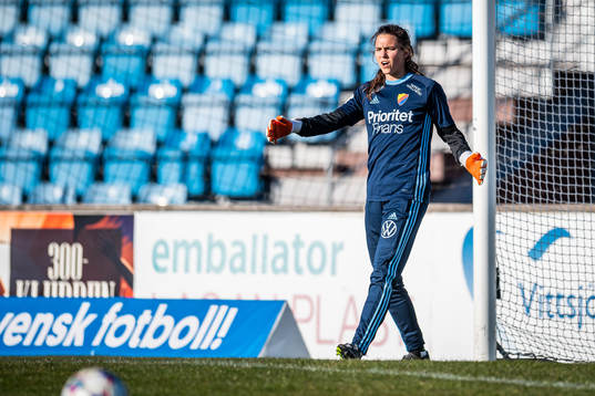 Djurgårdens målvakt Kelsey Daugherty