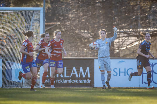 Djurgårdens målvakt Kelsey Daugherty