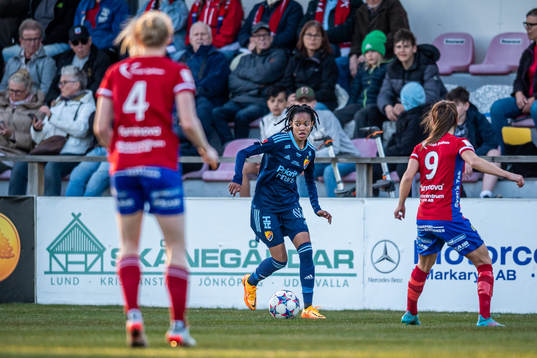 Djurgårdens Linda Maserame Motlhalo