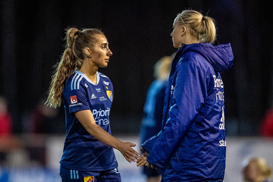 Djurgårdens Tilde Lindwall deppar