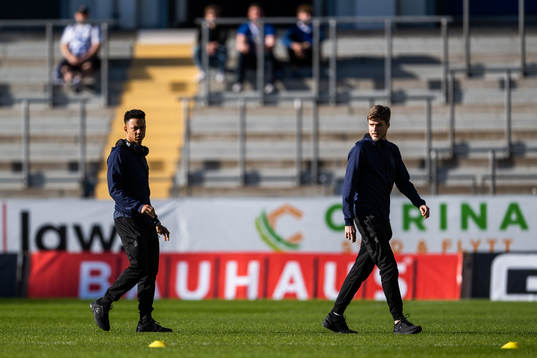IFK Göteborgs Tobias Sana och Gustaf Norlin
